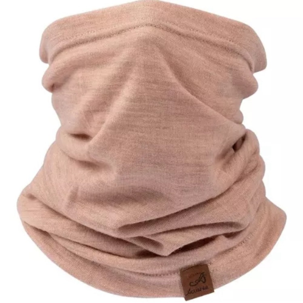 100% merino wool neck gaiter
